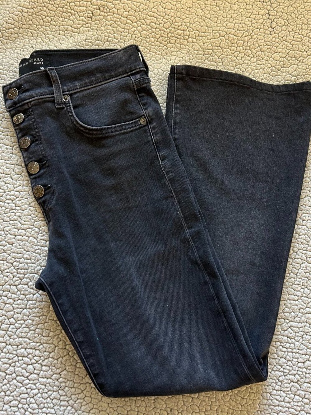 Veronica Beard -- beverly skinny flare high rise jeans, size 30